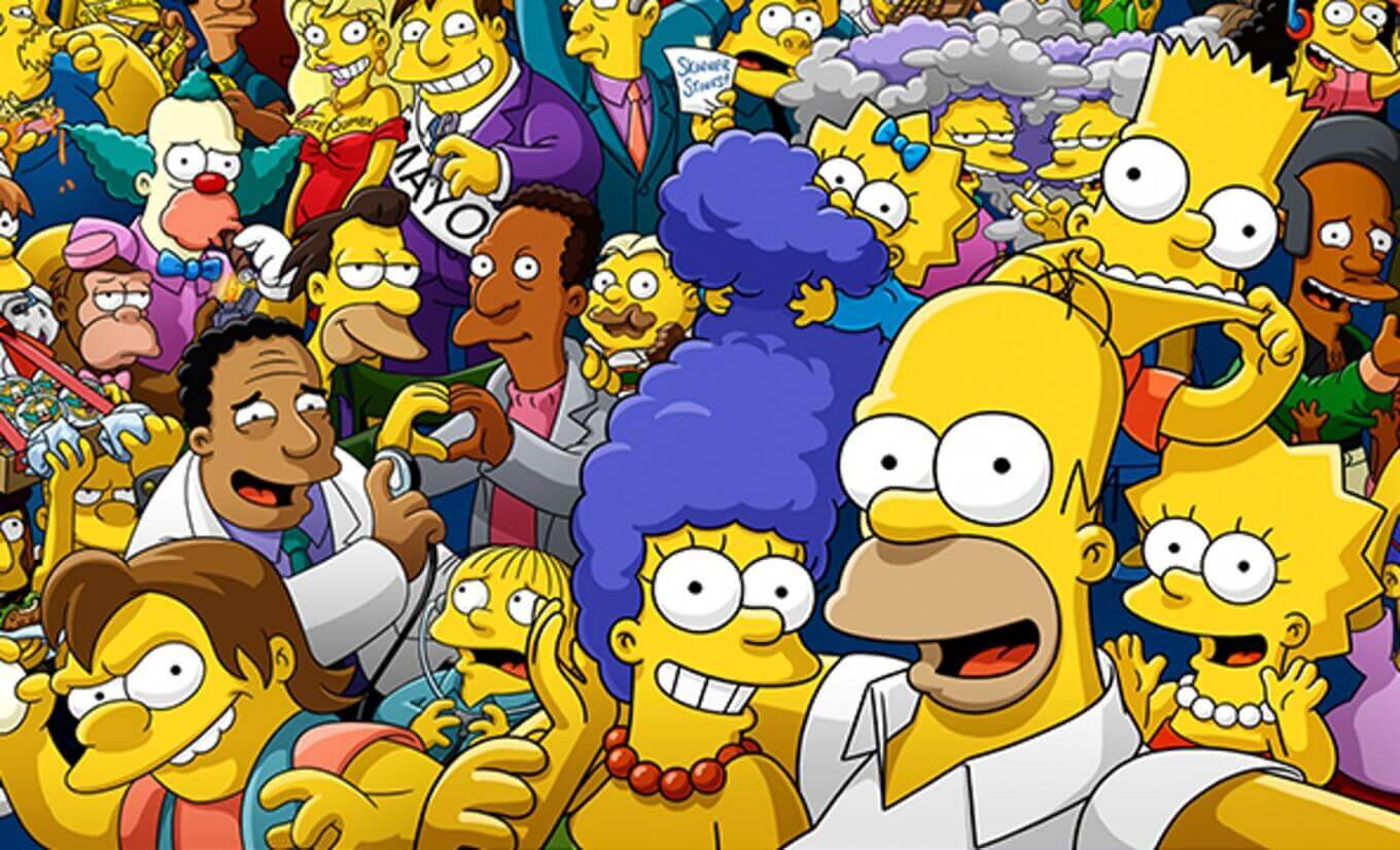 Simpsons Selfie